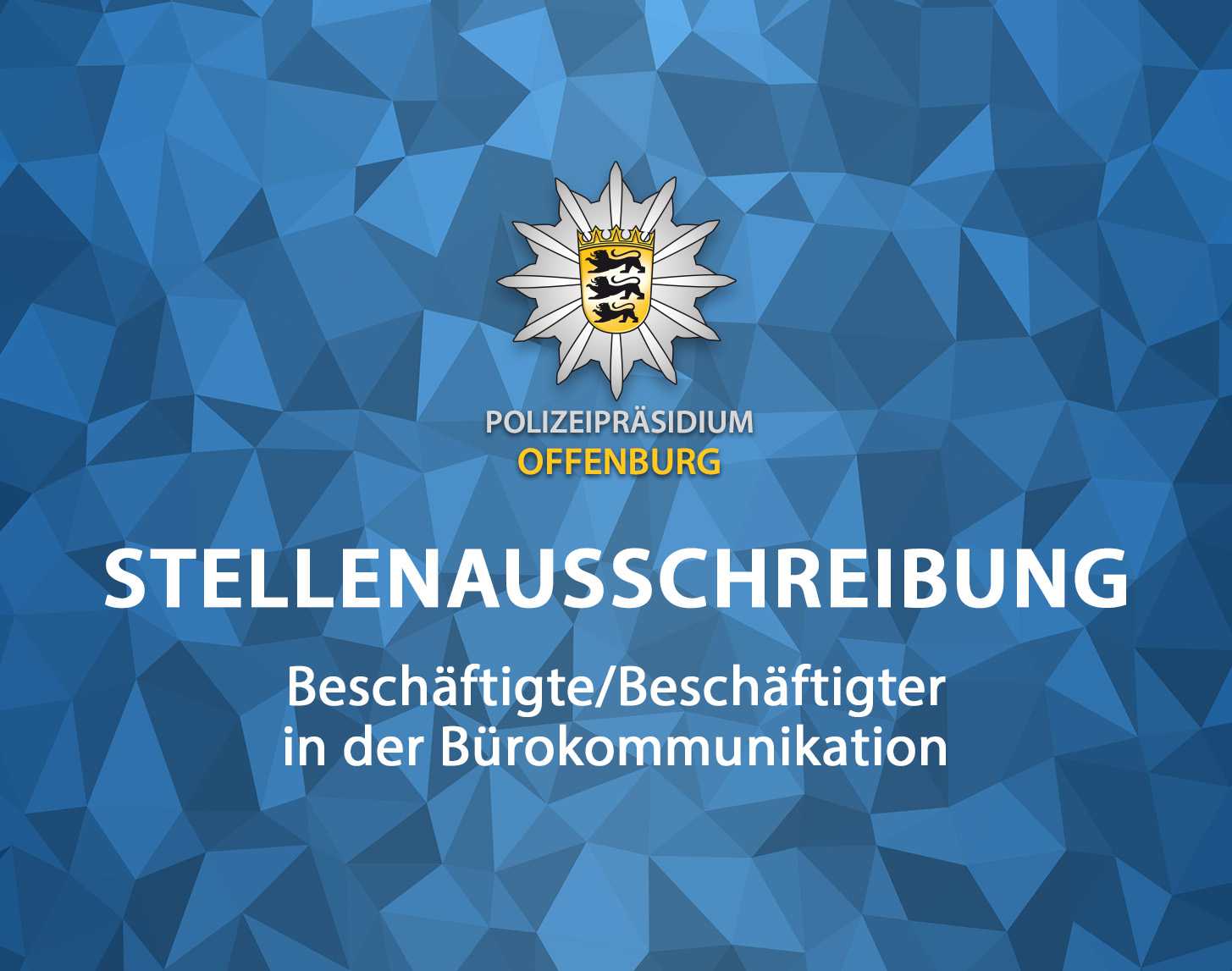 Symbolbild Stellenausschreibung Bürkokommunikation