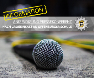 Ankündigung Pressekonferenz
