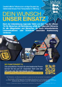 Euer Wunsch - Unser Einsatz Plakat
